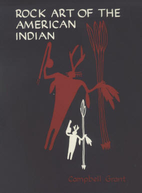 Rock Art of the American Indian. vist0084 front cover mini